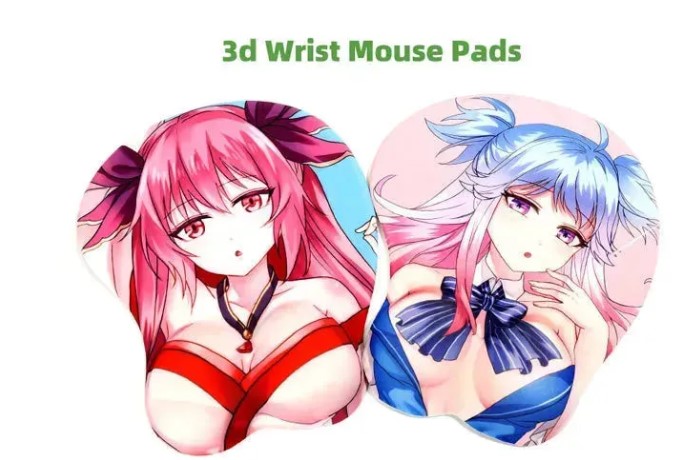 3D mouse pad