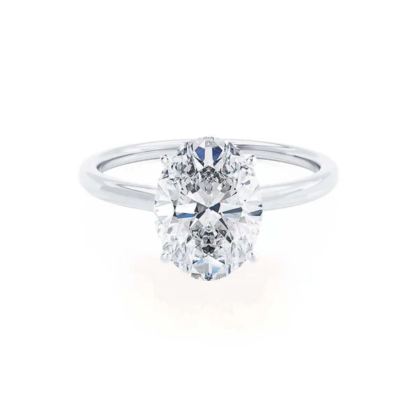 Platinum Petite Solitaire